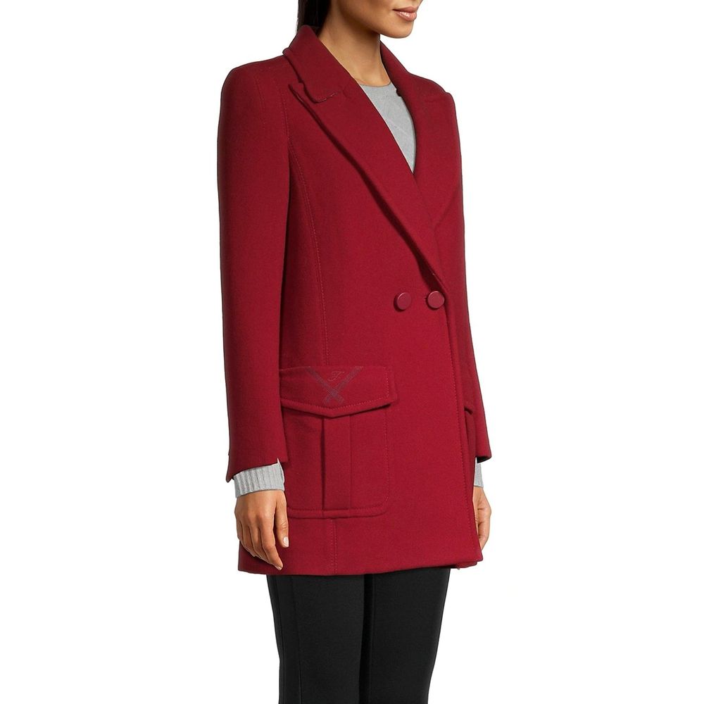Fendi Fendi Multicolor Virgin Wool Coat studio product image (image 4 of 4)