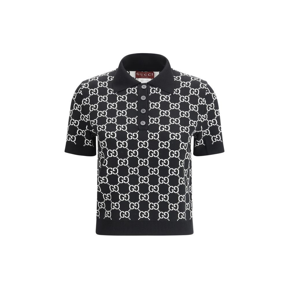 Gucci Gucci Black Wool Pattern Shirt product image (image 1 of 3)