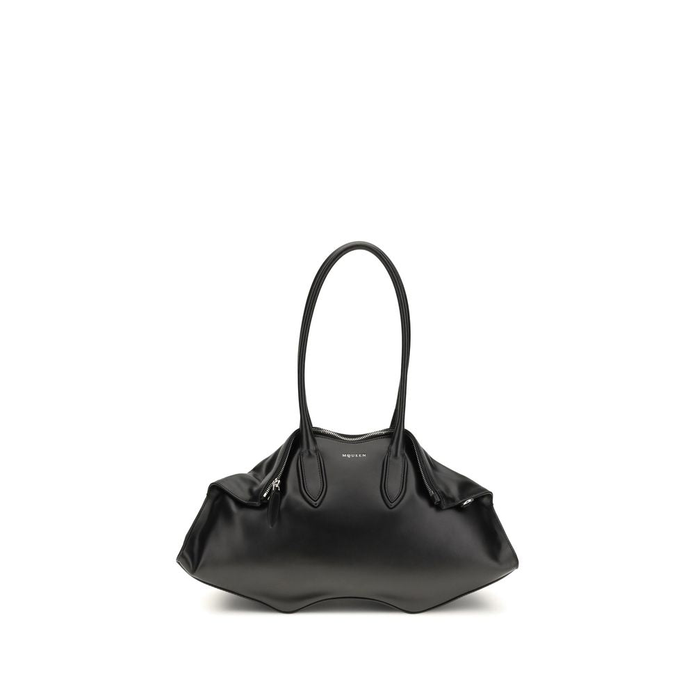 Alexander McQueen Alexander McQueen Black Calf Leather Bos Taurus Shoulder Bag product image (image 1 of 4)
