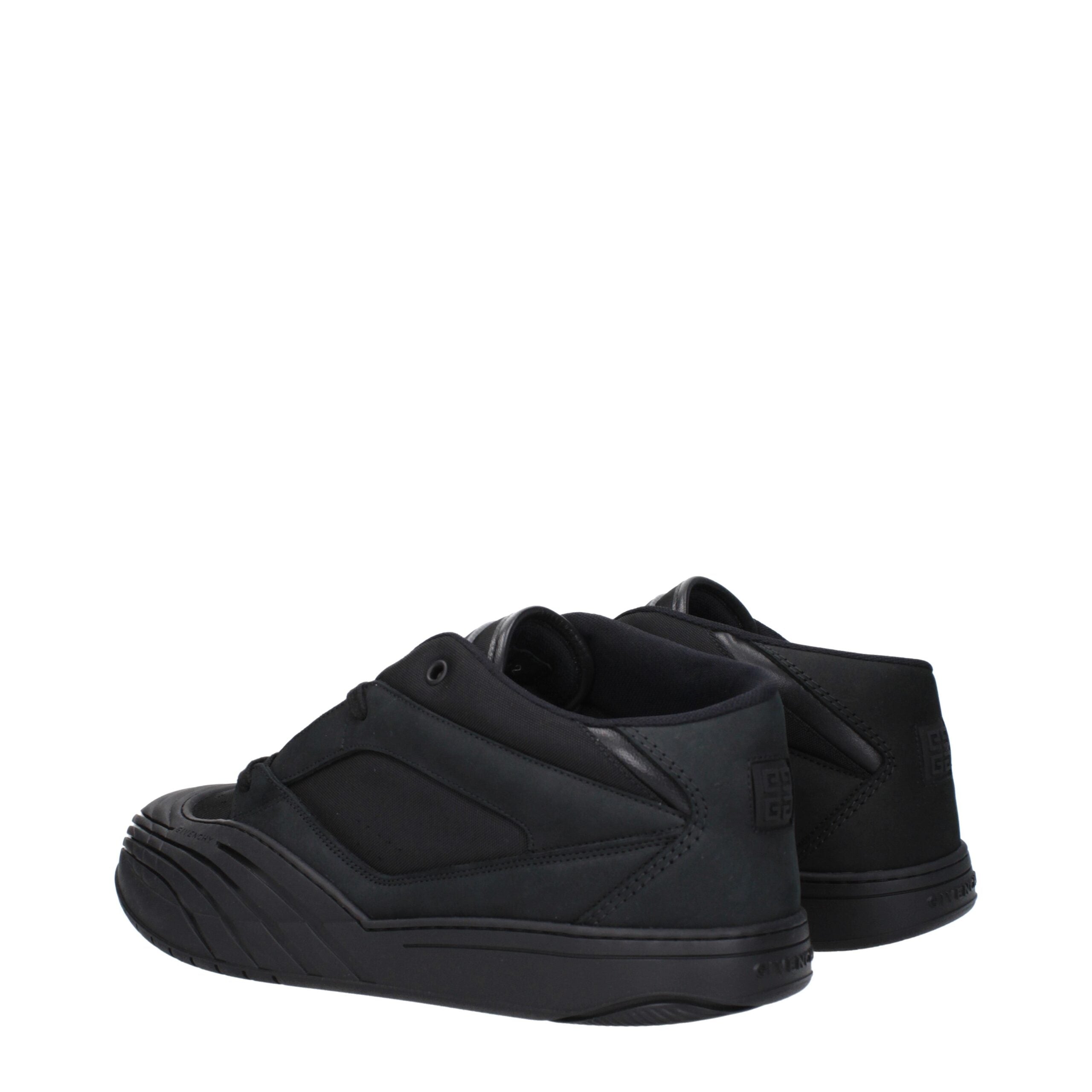 Givenchy Givenchy Black Fabric Low Top Sneakers studio product image (image 4 of 5)