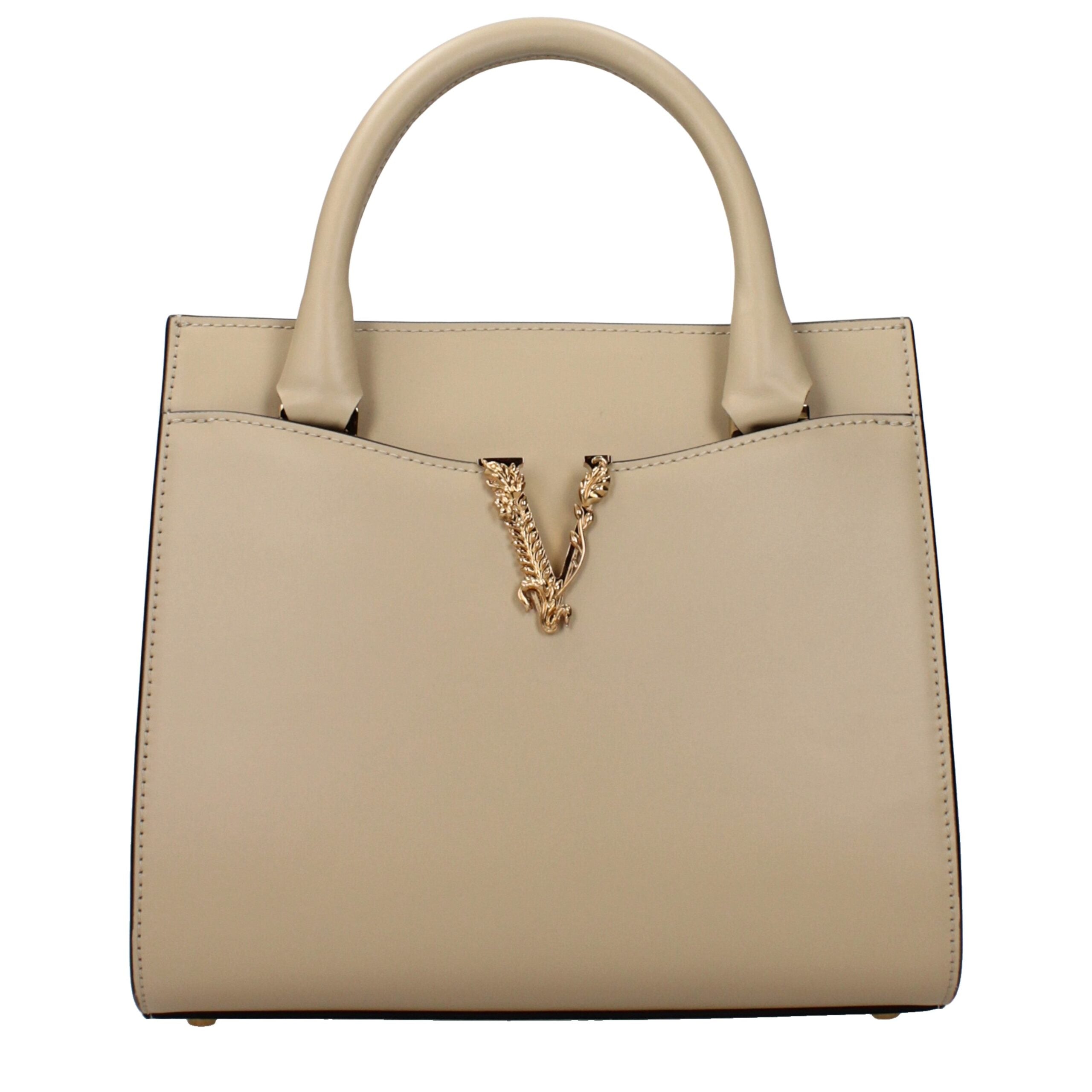 Versace Versace Beige Leather Handbag product image (image 1 of 3)
