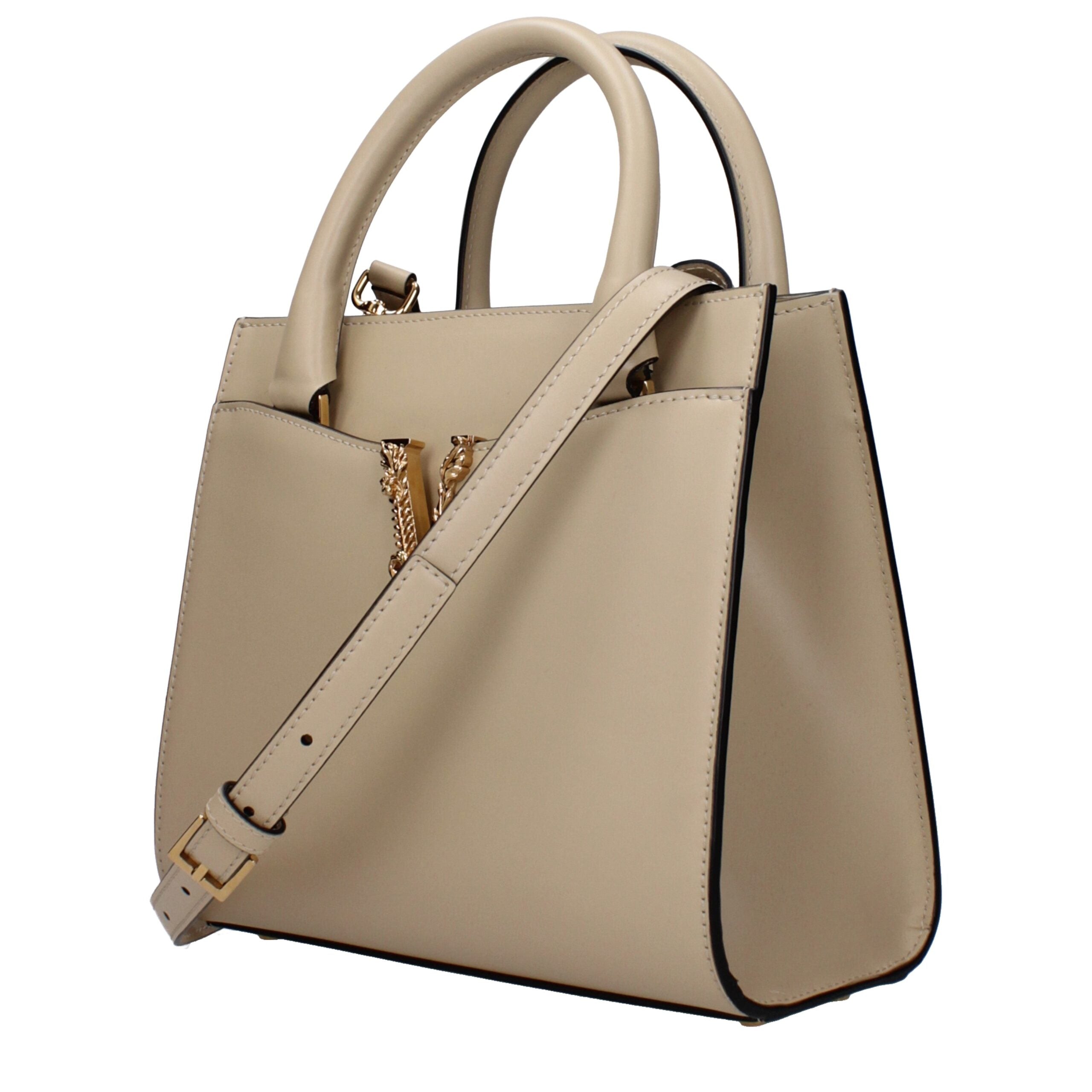 Versace Versace Beige Leather Handbag product photograph (image 2 of 3)