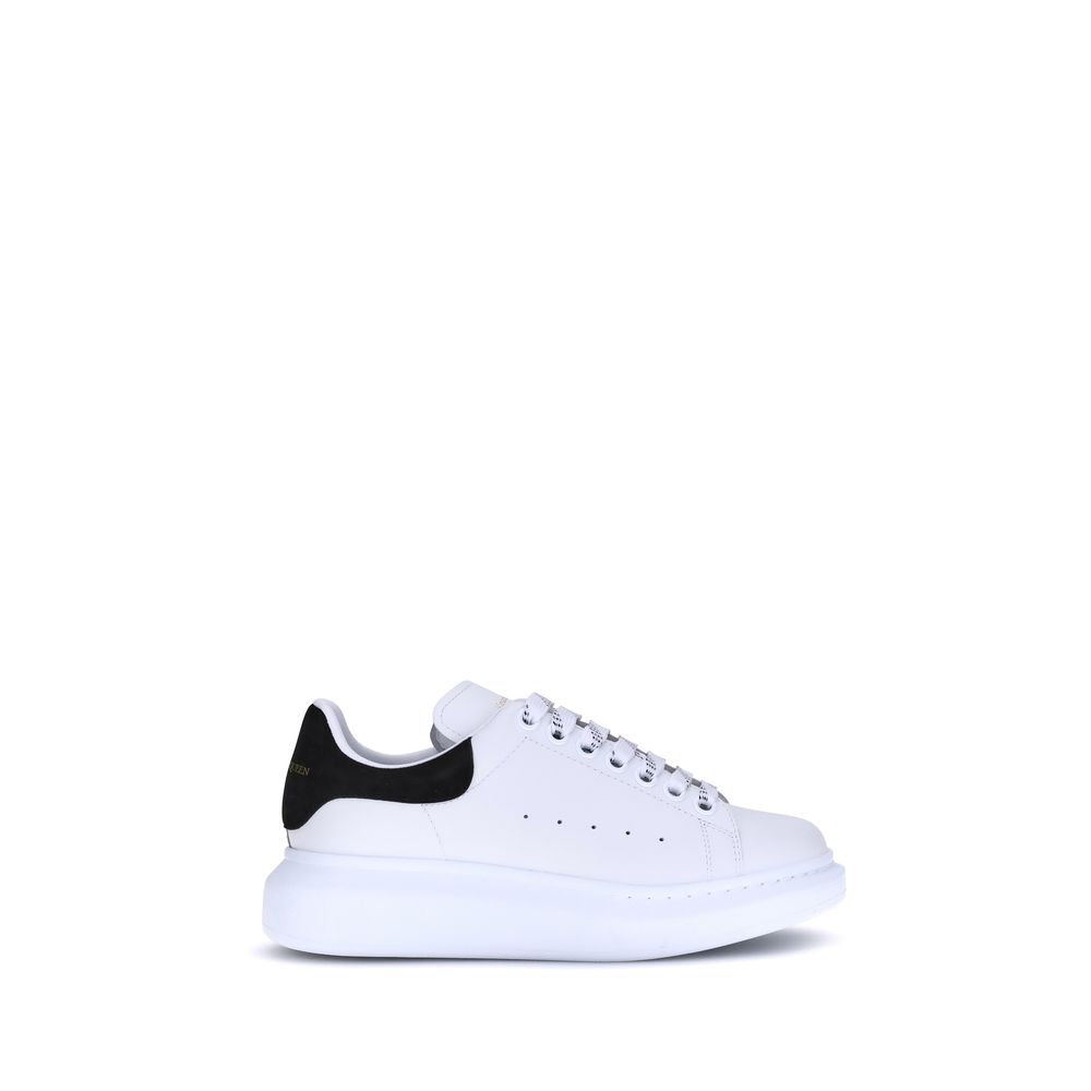 Alexander McQueen Alexander McQueen White Calf Leather Bos Taurus Platform Sneakers product image (image 1 of 4)