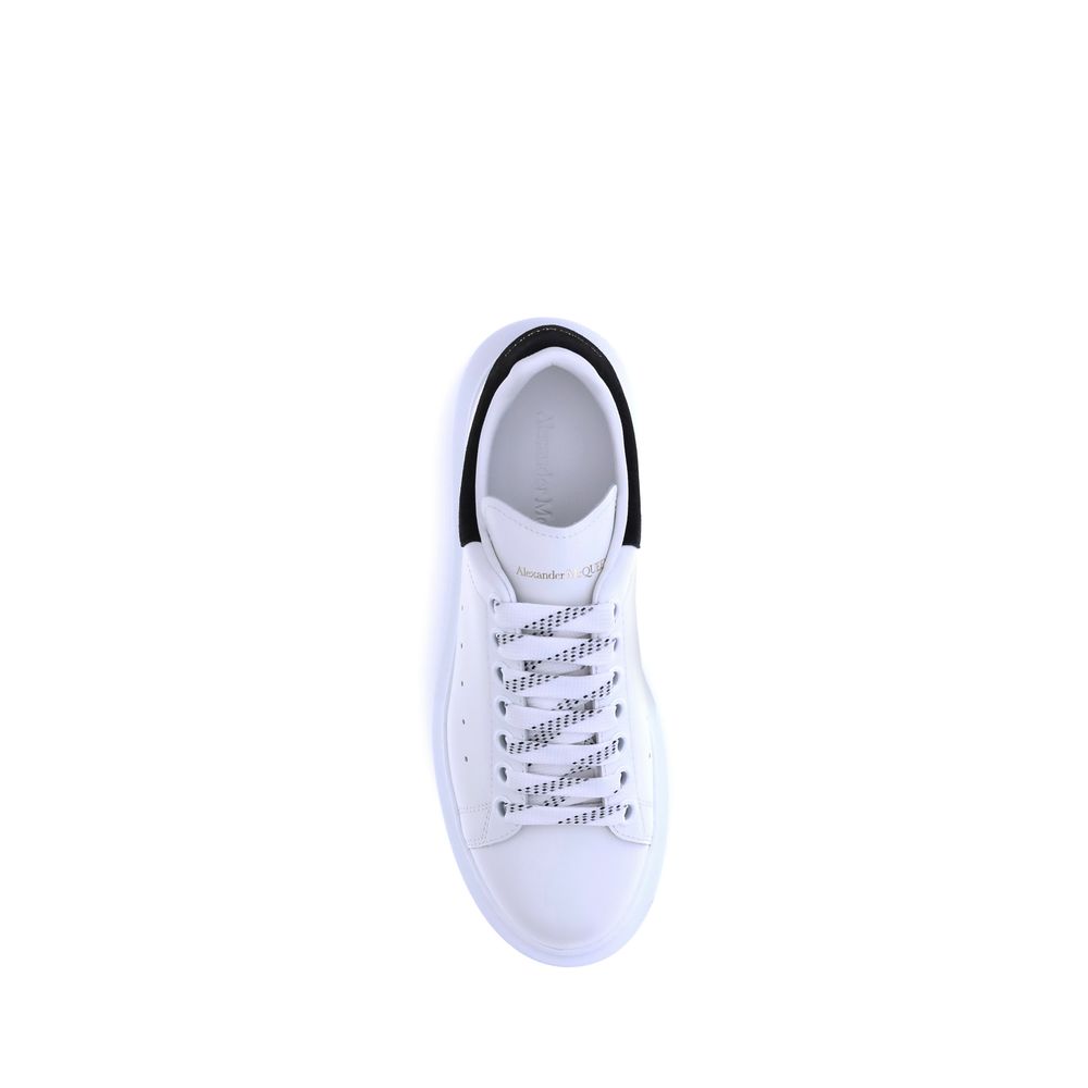 Alexander McQueen Alexander McQueen White Calf Leather Bos Taurus Platform Sneakers studio product image (image 4 of 4)