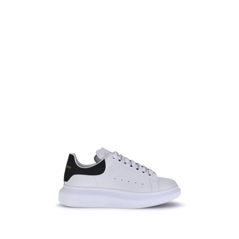 Alexander McQueen White Leather Sneakers