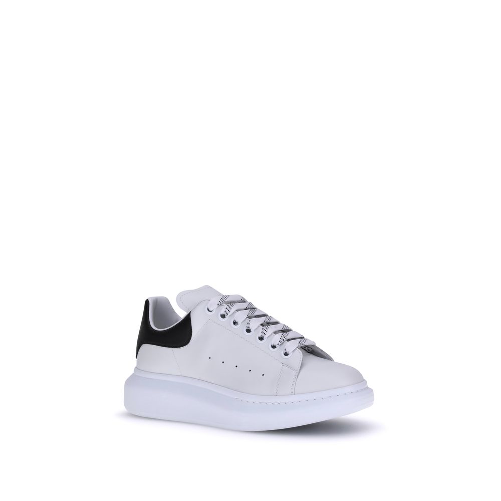 Alexander McQueen White Leather Sneakers