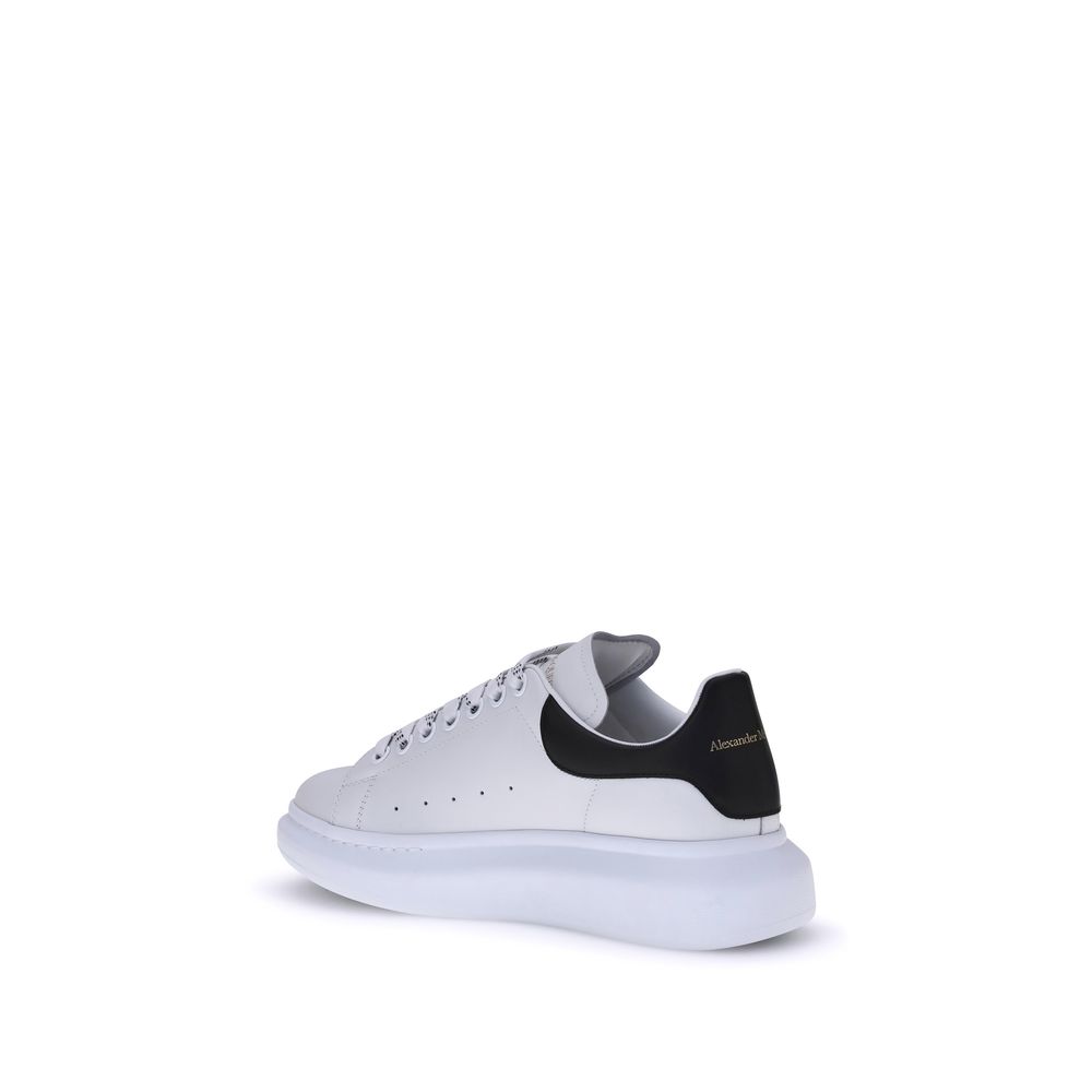 Alexander McQueen White Leather Sneakers