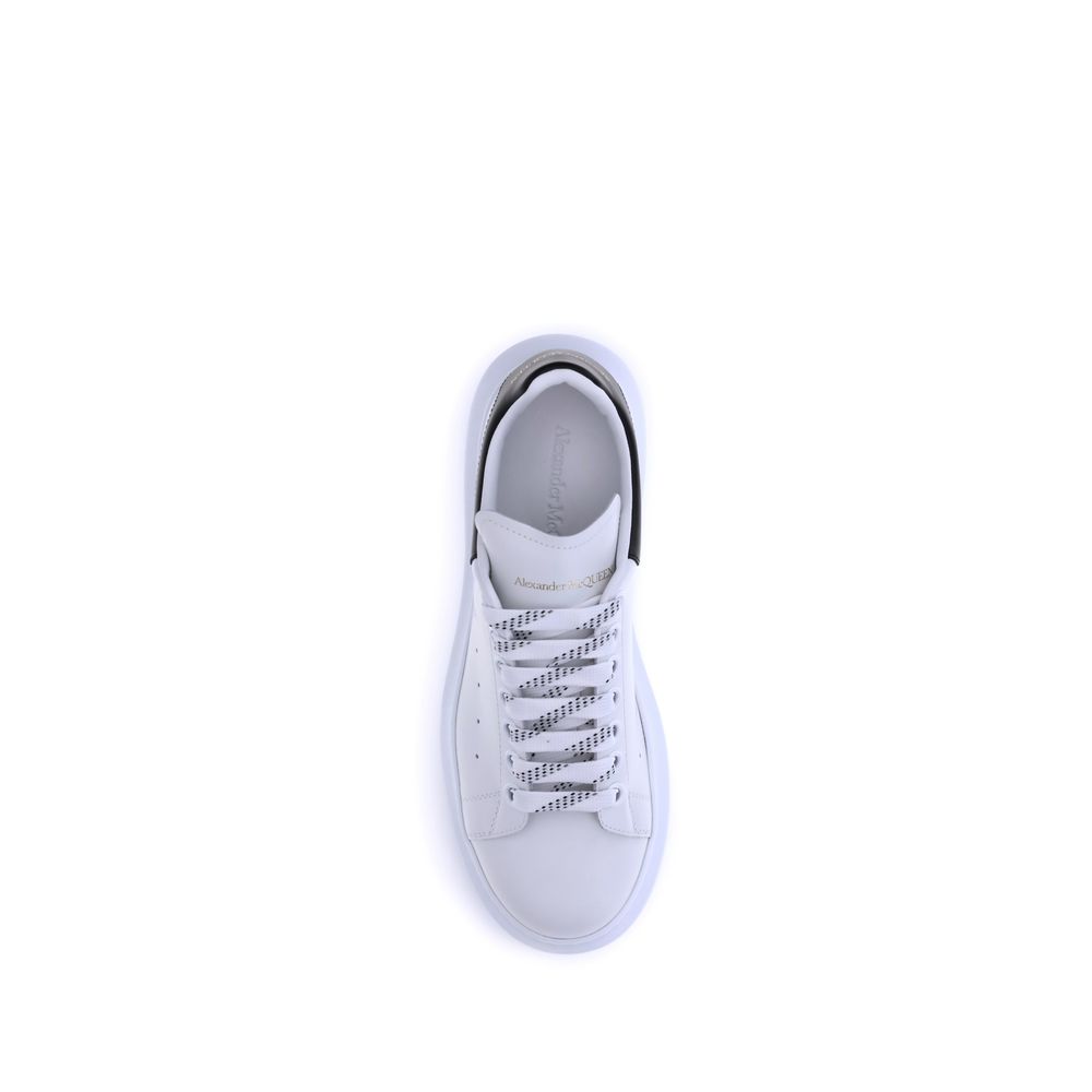 Alexander McQueen White Leather Sneakers
