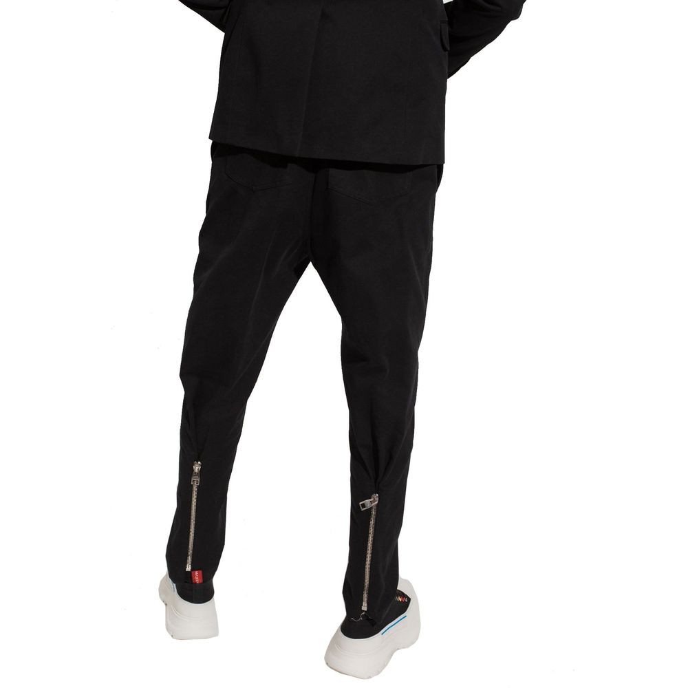 Alexander McQueen Alexander McQueen Belt Black Cotton Black Zip Closure catalog image (image 3 of 4)