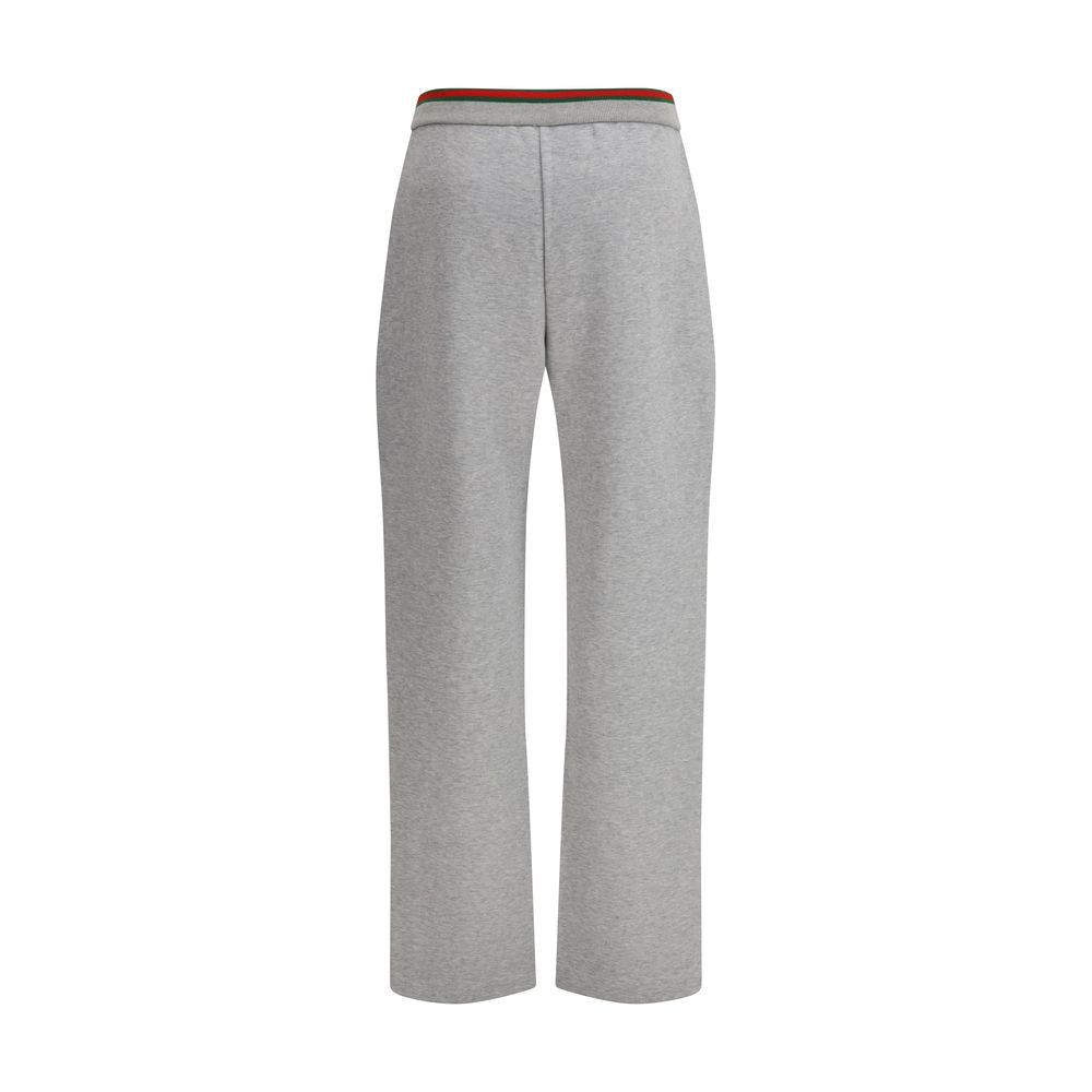 Gucci Gucci Gray Cotton Casual Pants product photograph (image 2 of 3)