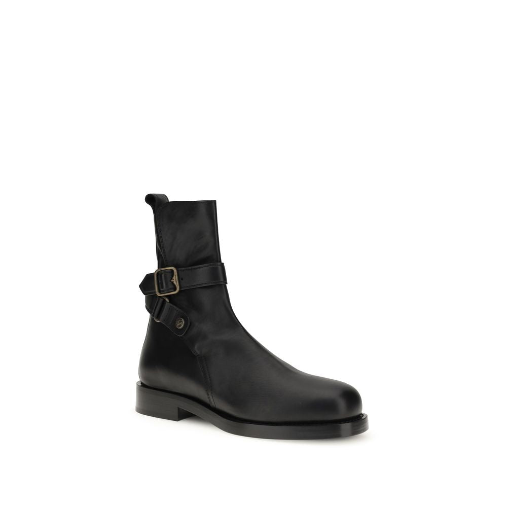 Burberry Black Leather Boots