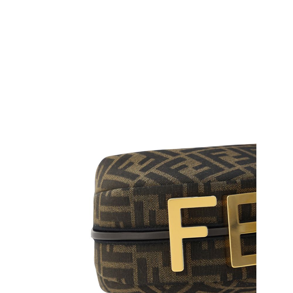 Fendi Fendi Brown Fabric Shoulder Bag product image (image 5 of 5)