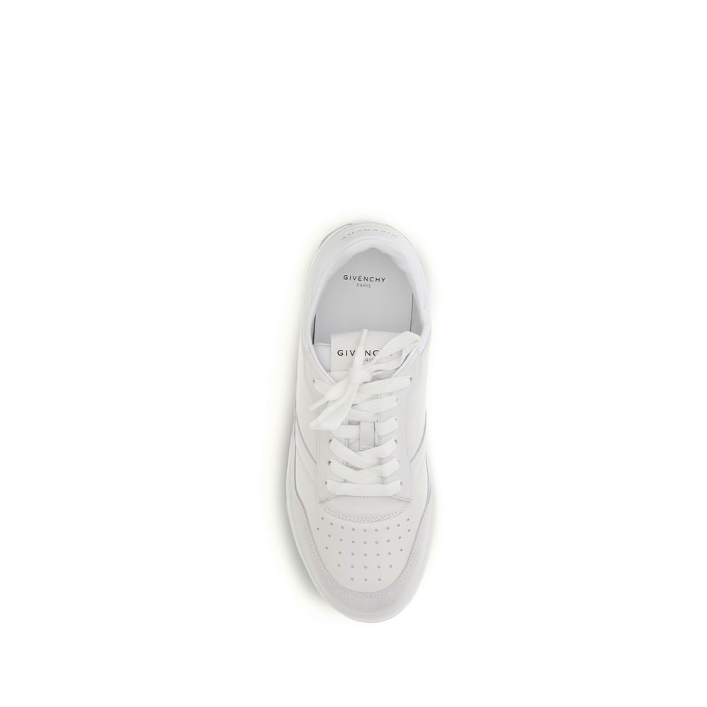 Givenchy White Leather Sneakers — GI-BH00B5H1X4100-EU40/US7