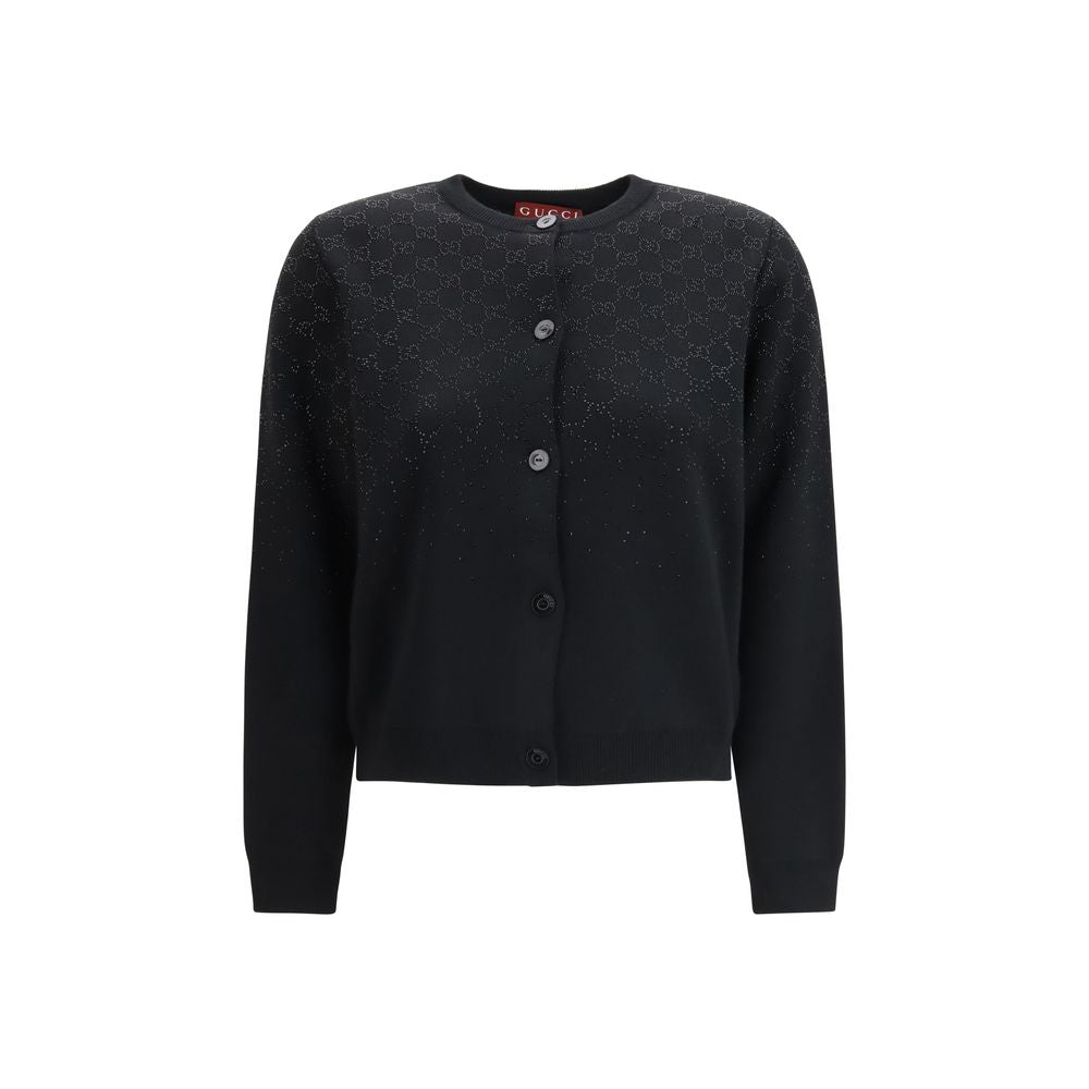 Gucci Gucci Black Wool Cardigan product image (image 1 of 3)