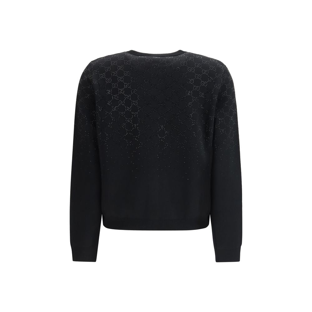 Gucci Gucci Black Wool Cardigan product photograph (image 2 of 3)
