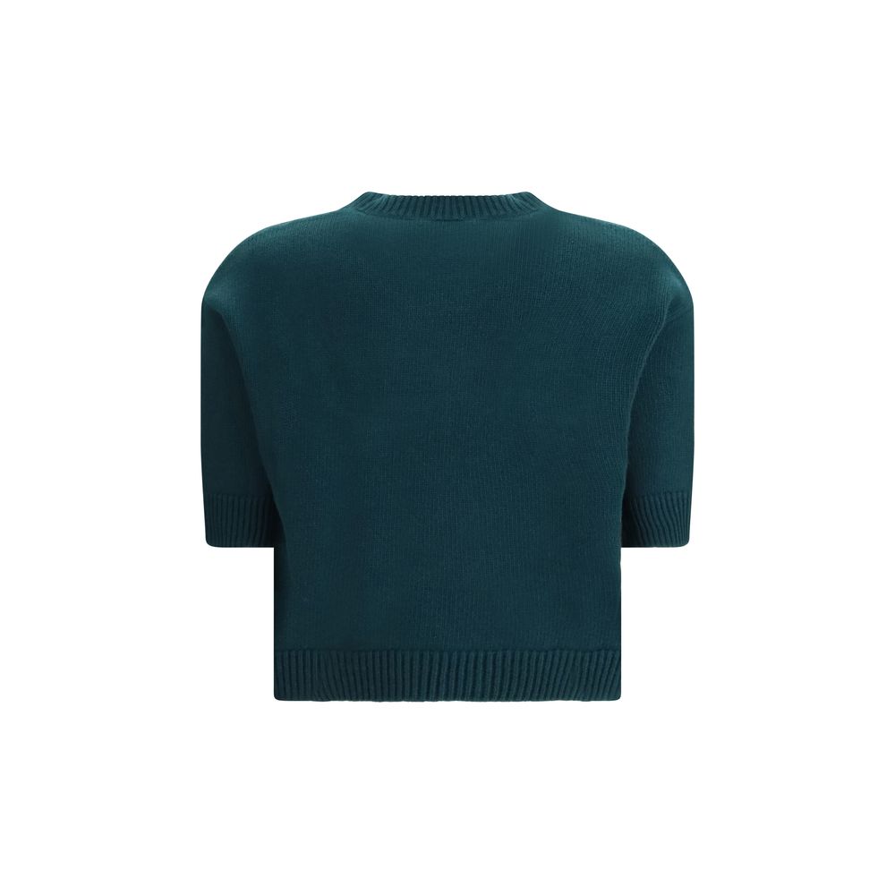 Gucci Gucci Bicolor Wool Top product photograph (image 2 of 3)