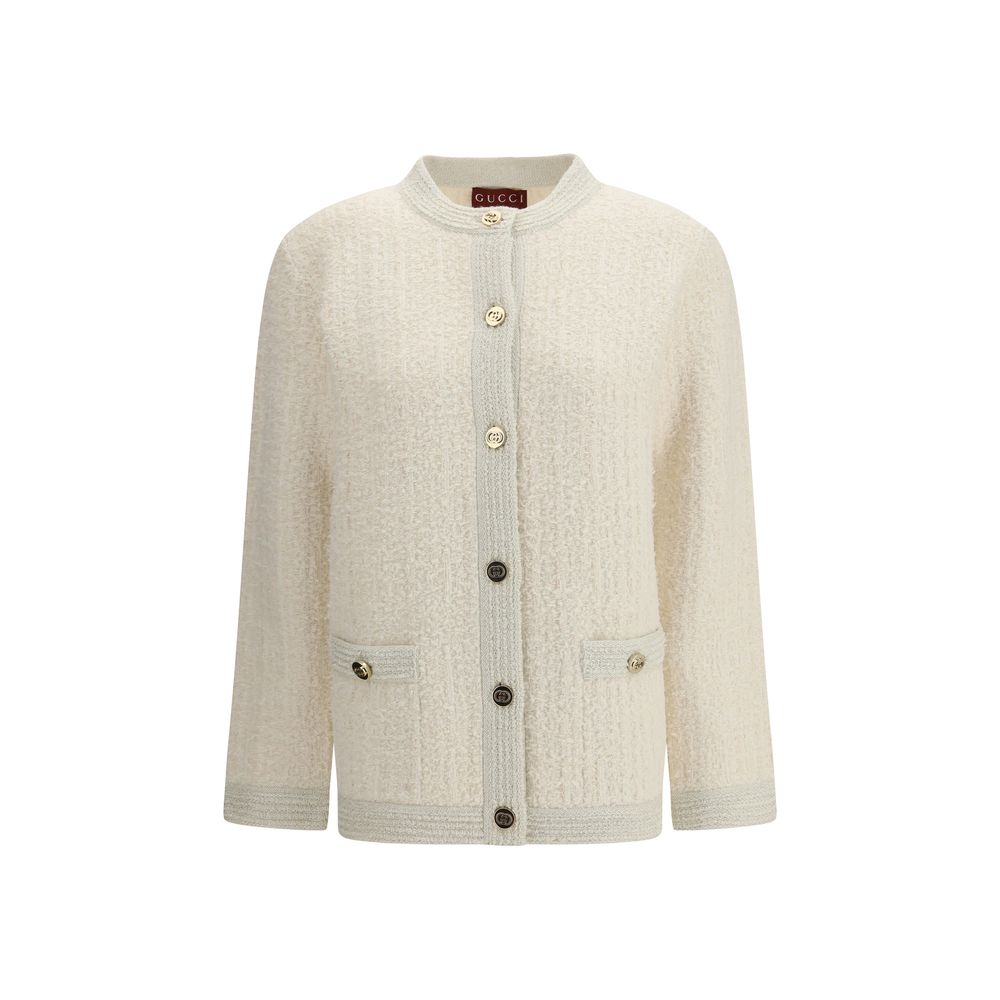 Gucci Gucci Beige Wool Cardigan product image (image 1 of 3)