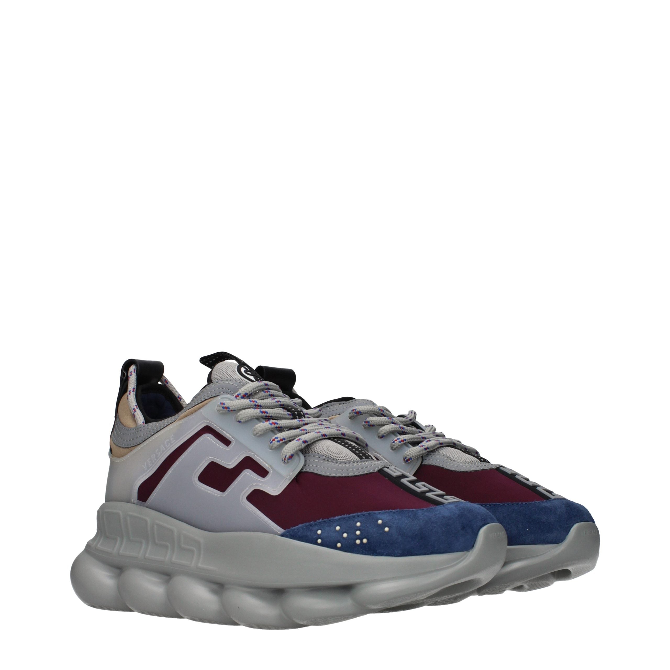 Versace Versace Multicolor Fabric Chunky Sneakers product photograph (image 2 of 5)