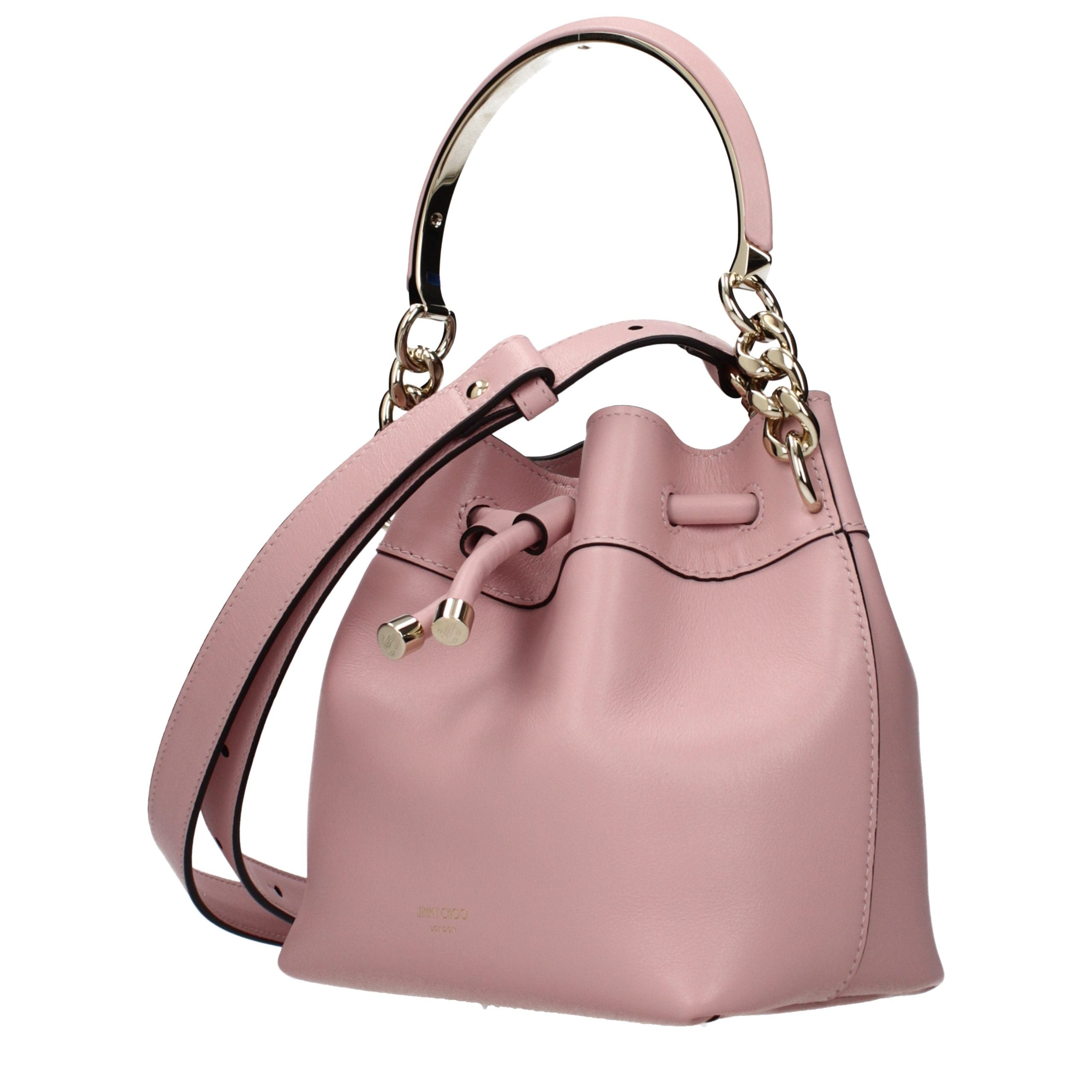 Jimmy Choo Jimmy Choo Leather Handbag Pink product photograph (image 2 of 3)
