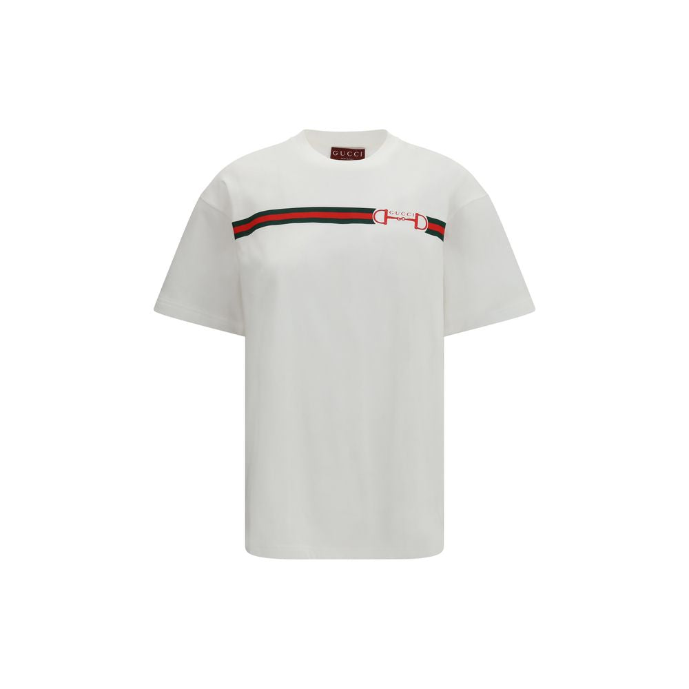 Gucci Gucci White Cotton T-Shirt product image (image 1 of 3)