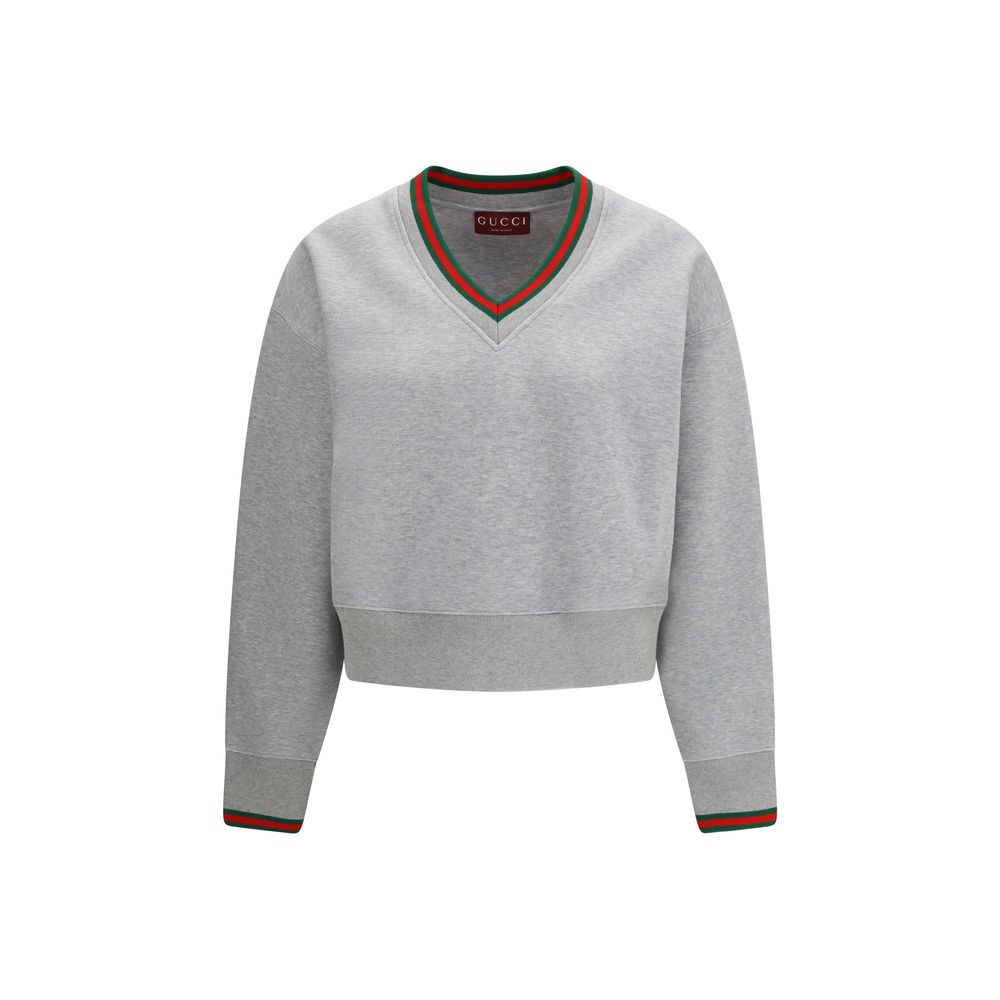Gucci Gucci Gray Cotton Sweatshirt product image (image 1 of 3)