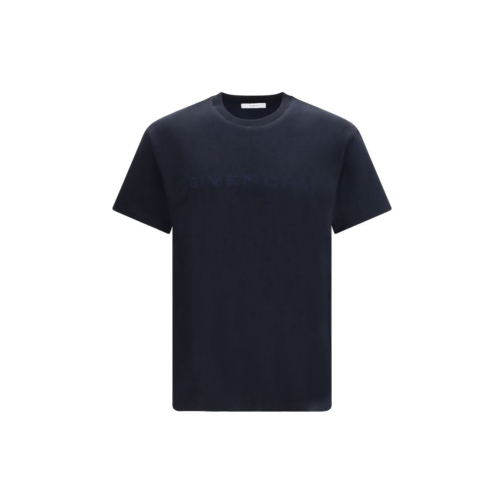 Givenchy Givenchy Blue Cotton T-Shirt product image (image 1 of 3)