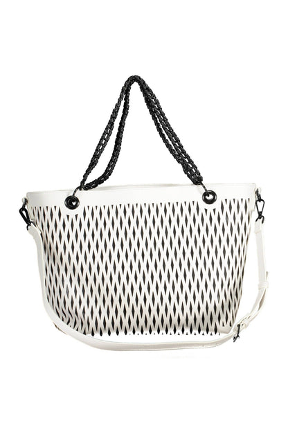 Desigual White Polyethylene Women Handbag