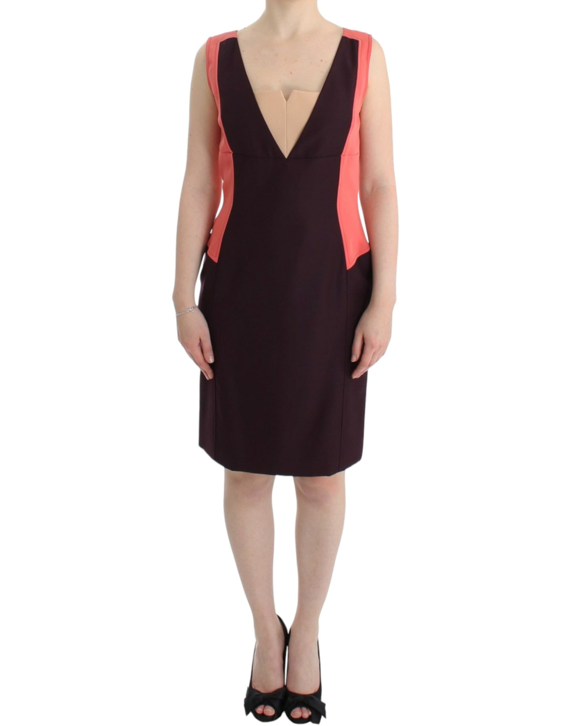 CO|TE Multicolor Pencil Dress with Artistic Flair - Gio Beverly Hills