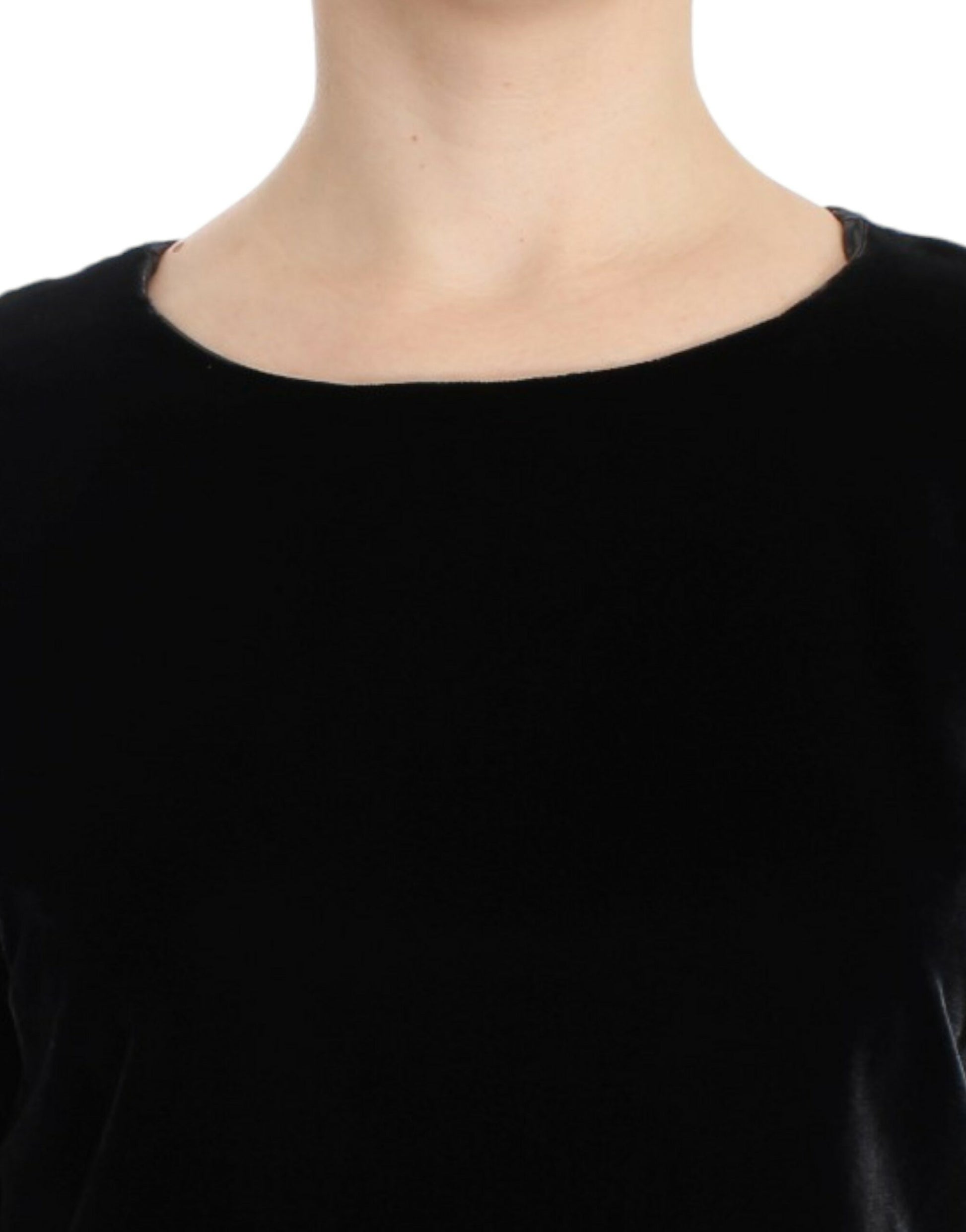 Dolce & Gabbana Enchanting Velvet Short Sleeve Top - Gio Beverly Hills