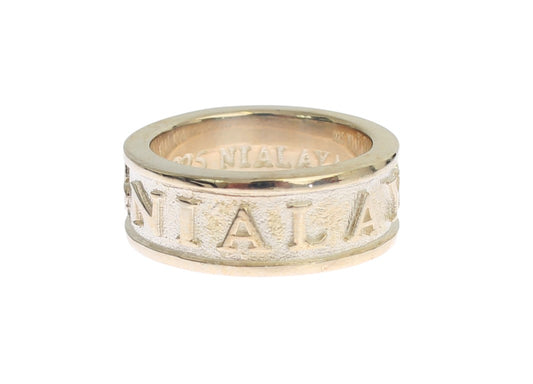 Nialaya Silver Splendor Sterling Ring for Men - Gio Beverly Hills