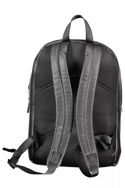 Calvin Klein Black Polyethylene Men Backpack