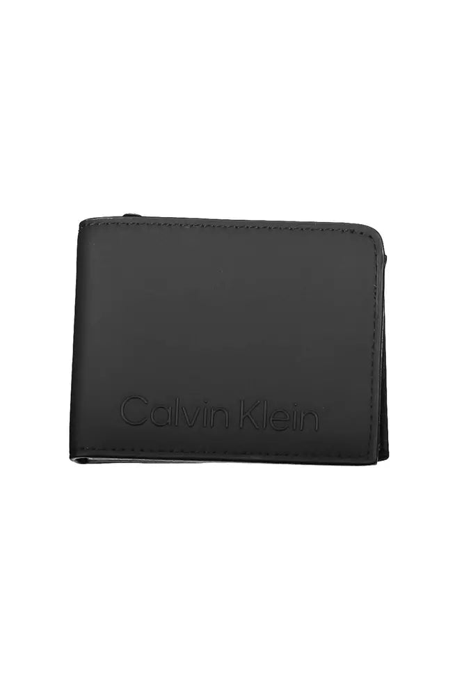 Calvin Klein Black Leather Men Wallet