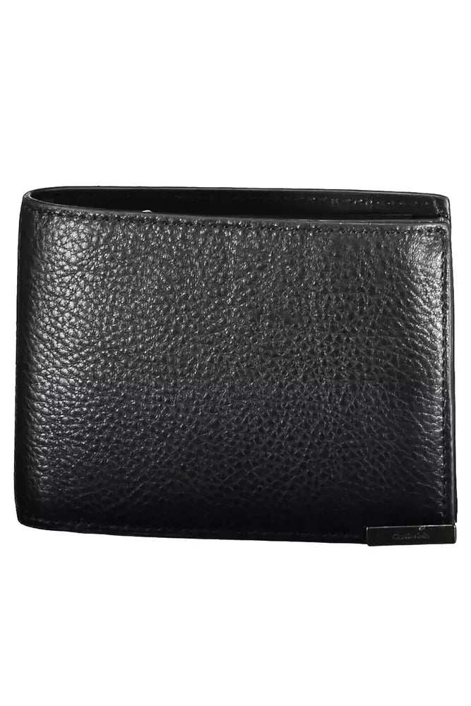 Calvin Klein Black Leather Mens Wallet