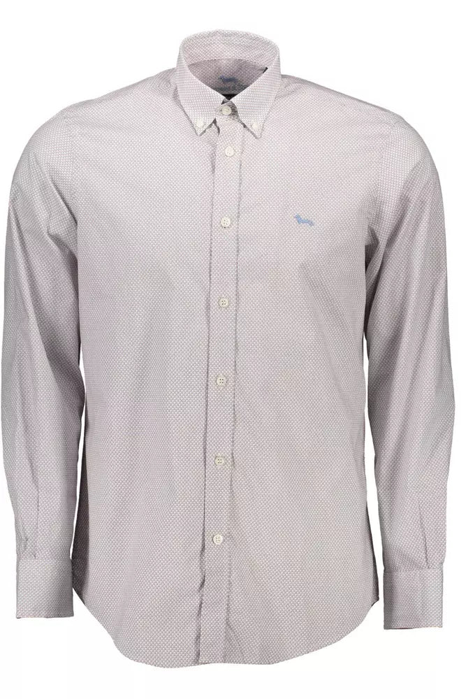 Harmont & Blaine White Cotton Men Shirt