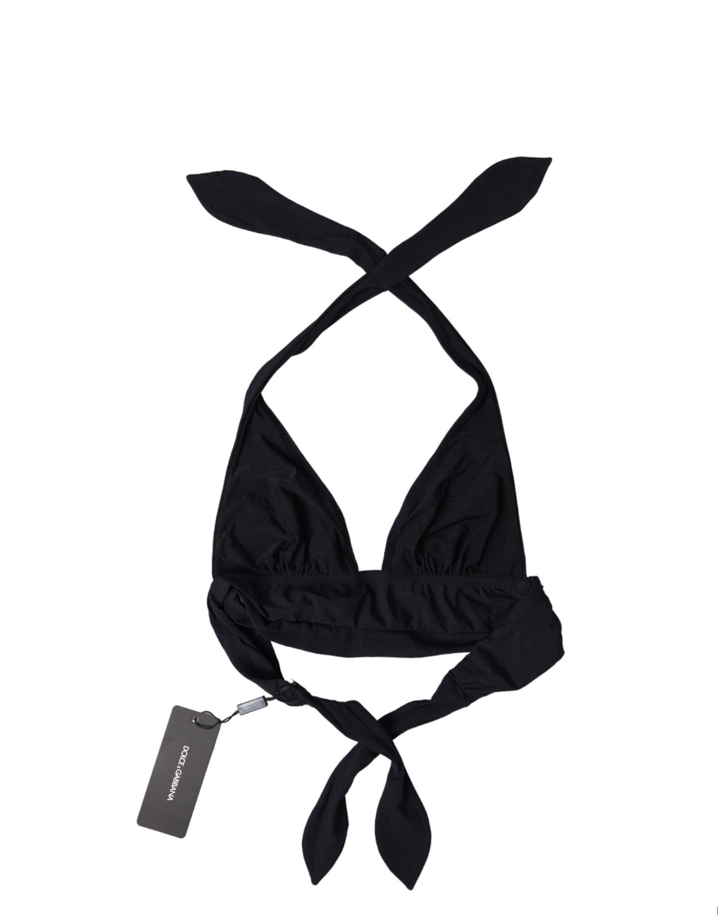 Dolce & Gabbana Elegant Black Bikini Top