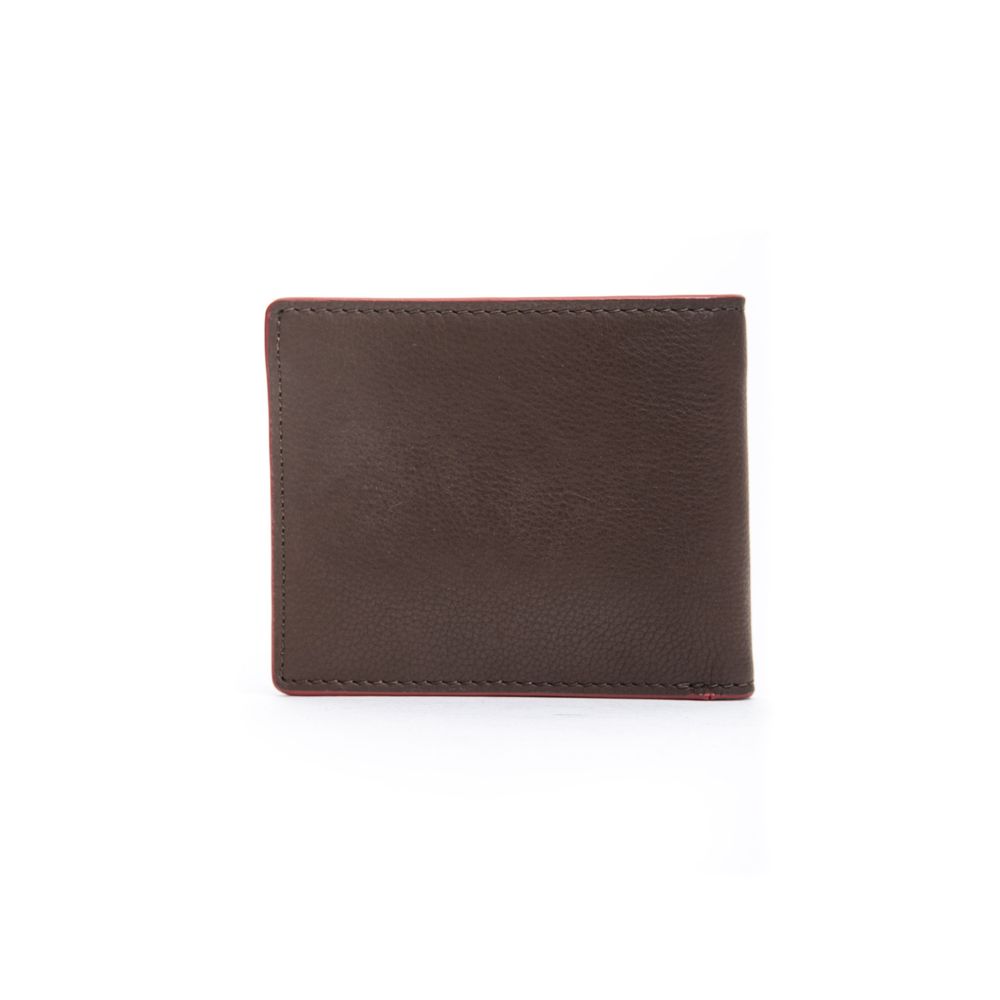 Cerruti 1881 Brown Calf Leather Men Wallet