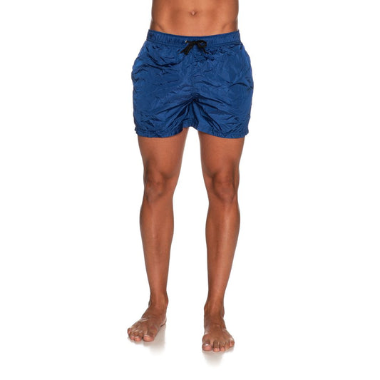 Refrigiwear Blue Nylon Men Swimsuit