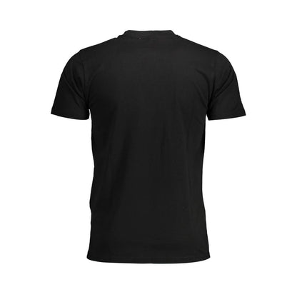 Sergio Tacchini Black Cotton T-Shirt