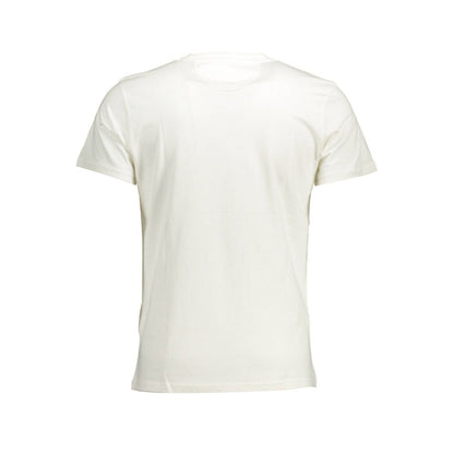 La Martina White Cotton Men T-Shirt