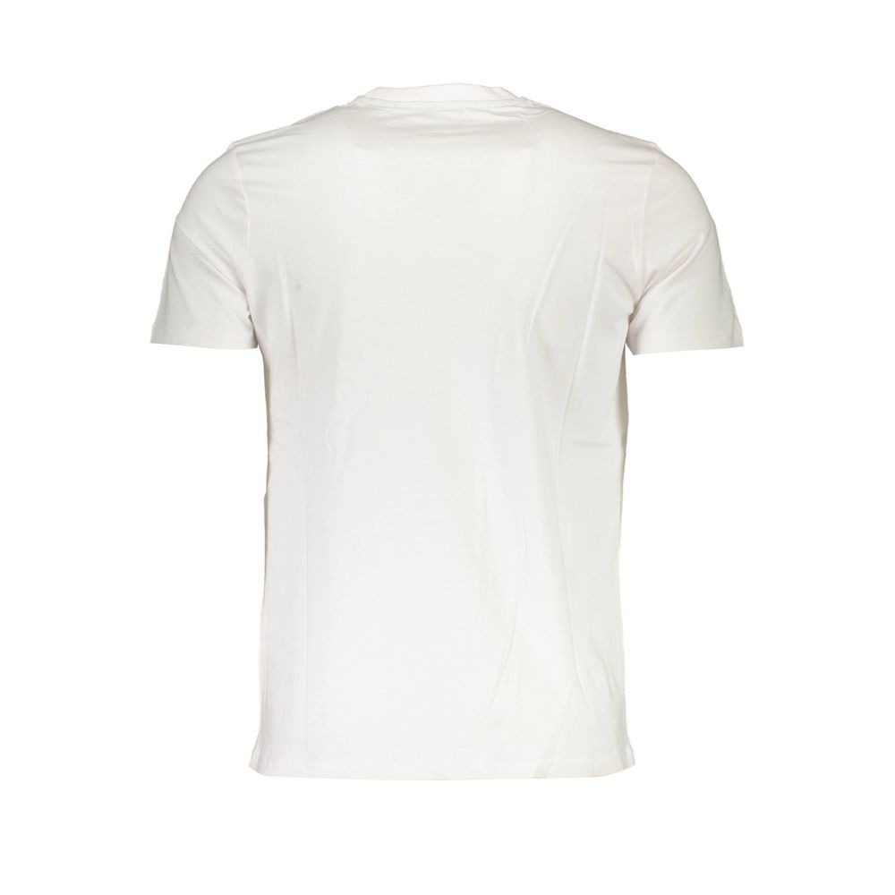 North Sails White Cotton Men T-Shirt