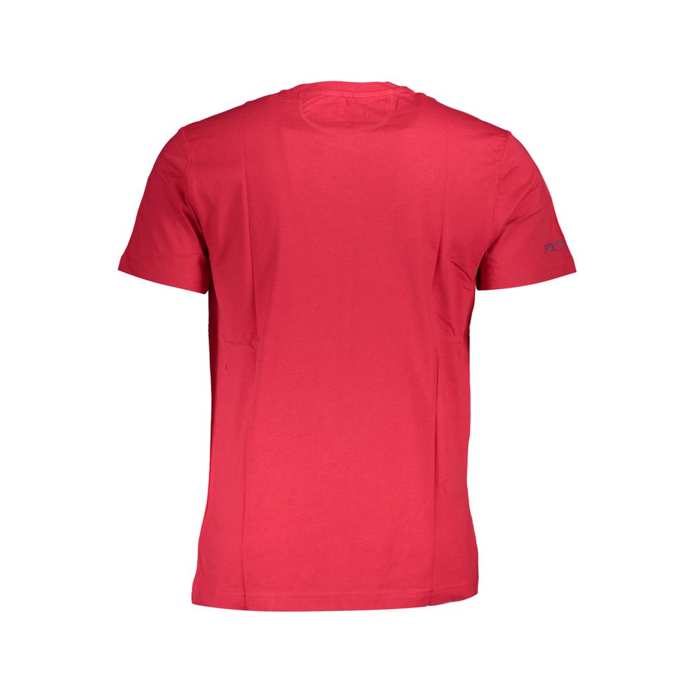 La Martina Red Cotton Men T-Shirt