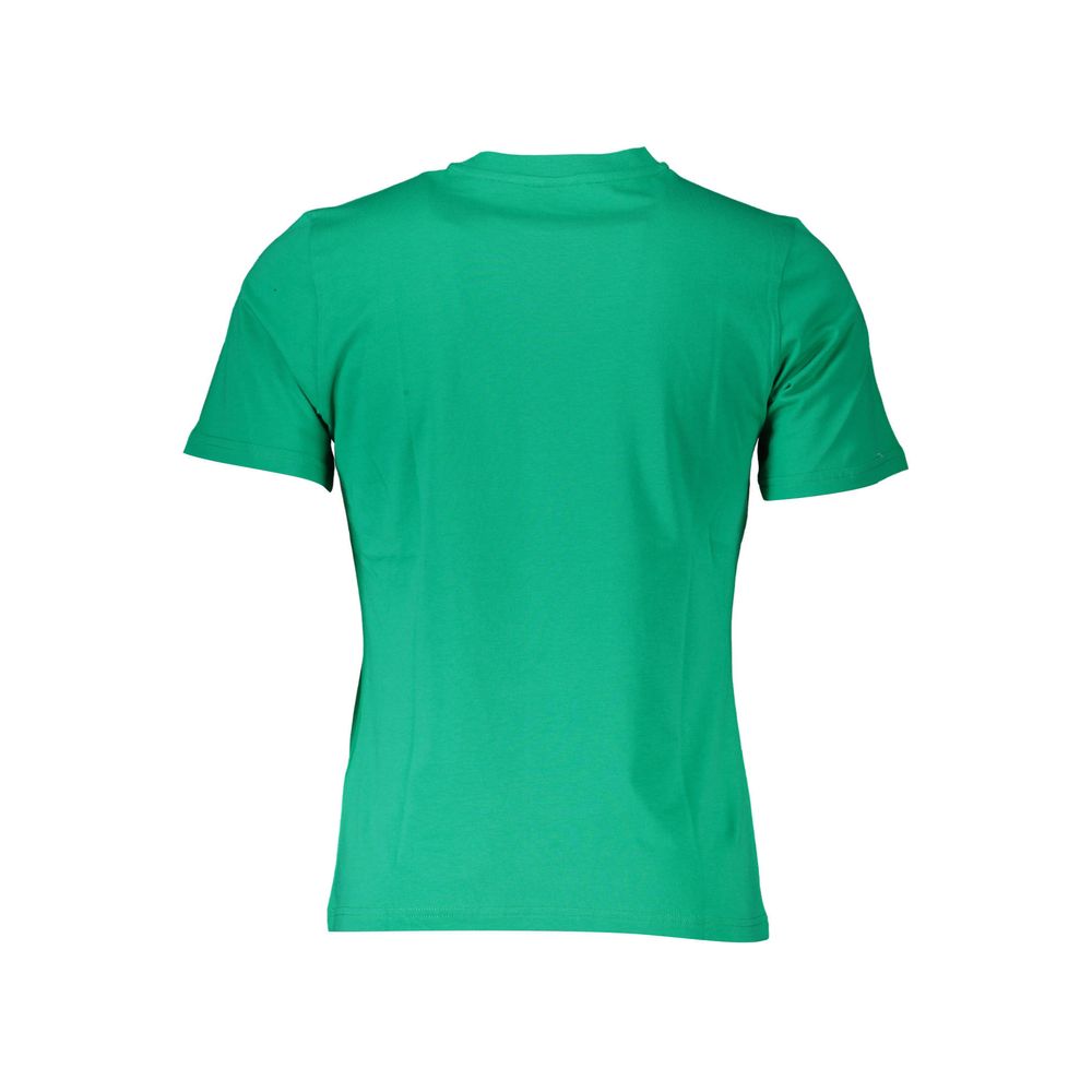 North Sails Green Cotton Men T-Shirt