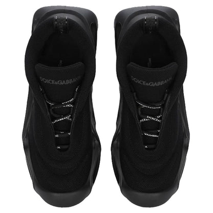 Dolce & Gabbana Black Polyester Sneaker