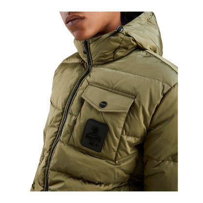 Refrigiwear Green Nylon Men Jacket