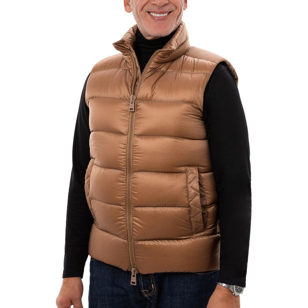 Herno Brown Polyamide Vest