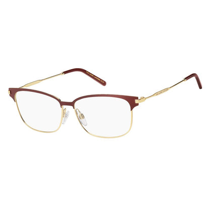 Marc Jacobs Burgundy Sunglasses for Women: Metal Frame Design