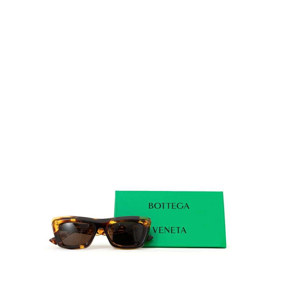 Bottega Veneta Brown Acetate Sunglasses