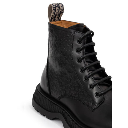 Dior Black Leather Boot