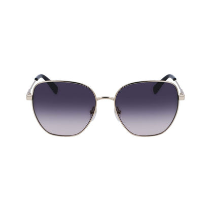 Longchamp Yellow Metal Sunglasses