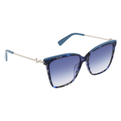 Longchamp Blue Acetate Sunglasses